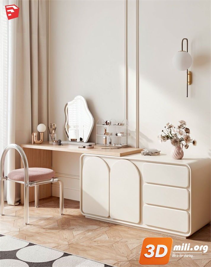 Dressing Table Skp Files 
